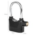 Smart Alarm Lock - Padlock With Keys - 110 Db Tala Lock - Motion Sensor Alarm - Security Alarm For Bike - Antitheft Cycle,Shop & Bike Lock - Water,Dust & Rust Proof - With 3 Keys - Bike Accesories. 