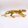 Panther for Car Dashboard Decoration Golden Tiger Leopard Ornaments Animal Cheetah for Auto Interior Accessories Home Decoration. 