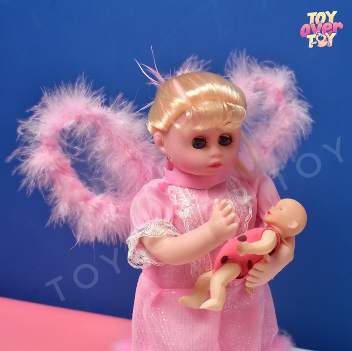 Baby%20Carry%20Barbie%20Doll%20Lighting%20Music%20Cell%20Operated%20Angel%20Looks%20-%20Image%205