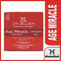 MALAMAH DR BLUSH AGE MIRACLE WHITE PERFECT NIGHT BEAUTY VITAMIN C CREAM FOR ADVANCE FACE FRESHNESS, FRECKLES, ANTI WRINKLES, ANTI AGING, DARK CIRCLES, DEEP SKIN TREATMENT AND ULTRA HD GLOW, ACTIVE SKIN TIGHTNINGS INGREDIENTS INTENSIVE EFFECTS 50G. 