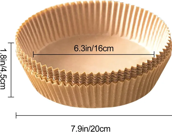 50pcs%20Air%20Fryer%20Disposable%20Paper%20Liner%20Non-Stick%20Mat%20Steamer%20Round%20Paper%20Baking%20Mats%20-%20Image%204