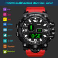 Electronic Watch Week Display Stopwatch Life Waterproof Digital Watch. 
