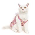 Shih Tzu Dog Dress Terno Female Puppy Kitten Cat Dress Pet Clothes Cat Costume Birthday Clothes for Dog Flower Lace Bow Knot Wedding Princess Pet Gown + Headband. 