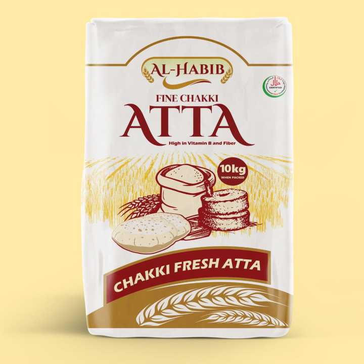 Al-Habib Atta Chaki Pure Wheat 10 Kg