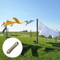 20m Washing Line Rope Steel Core Laundry Clothes Lines Thick Strong Plastic PVC Cover Garden Indoor Outdoor Travel. 