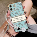 Casing Vivo Y28 4G phone case softcase liquid silicone protector smooth cover new design aesthetic luxury retro bracelet for girl ddxybh01. 