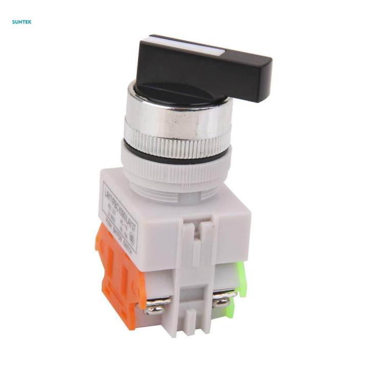 660V 10A 3-Position Emergency Stop Self Locking Switch Rotary Switch