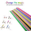 1pcs Long Appearing Cane Plastic Stage Stick Magic Cane Close Up Magic Tricks. 