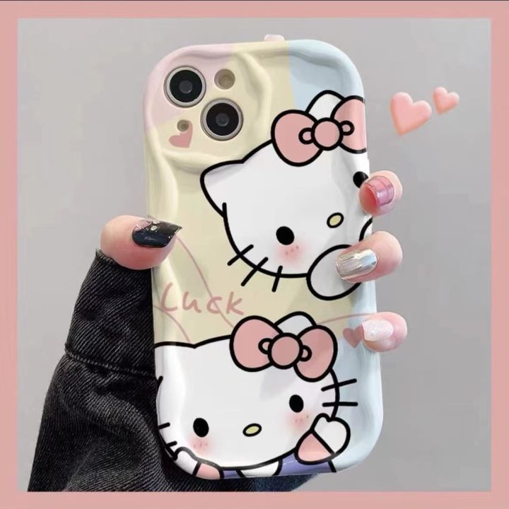 Tecno POP 9 /SPARK GO 1/SPARK GO 2025 Cartoon Pink KT Cat Phone Case Soft Protection Back Cover