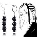 Anime Tokyo Revengers Woman Earring Piercing Hanging Hoop Earrings 2021 Trend Mikey Izana Kurokawa Acrylic Cosplay Props Jewelry. 