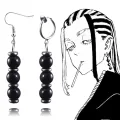 Anime Tokyo Revengers Woman Earring Piercing Hanging Hoop Earrings 2021 Trend Mikey Izana Kurokawa Acrylic Cosplay Props Jewelry. 
