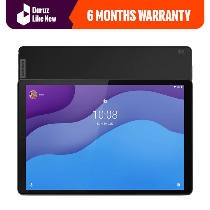 Lenovo Tab M10 FHD – 10.1" Display, 4GB RAM, 64GB Storage, Octa-Core Processor, Wi-Fi Only, Metallic Body - Daraz Like New Tablets