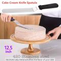 Icing Spatula 12.5 inch Stainless Steel Cake Spatula Palette Knife, Palette Knife , cake cream knief spatula. 