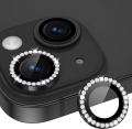 Black Camera protector Diamond Camera Lens Protector for iphone 13 iphone 13 mini. 