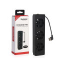 DOBE N- Switch OLED External Dock Set Cooling Fan Cooling Stand Cooler with 3 Fans Cooling Fan for Nintendo Switch NS Original Stand Game Console Dock Cooler. 