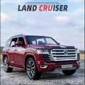 DieCast Toyota Land Cruiser SUV Models Cars Pull Back With Light Sound Multicolor. 