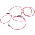6.5 Feet Micro-USB to HDMI Adapter Converter Cable 1080P HDTV for Android Devices Samsung Galaxy S3 S4 S5 Note 3 Note 2 Note 8 Note Pro Galaxy Tab 3 (11 Pin, Red). 