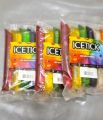 Pack of 12 - Fun Pops Ice Pops Freeze Pops Ice Lolly Candy Ice Lollies Ice Lolly Mold Ice Lolly Popsicle Ice Pop Ice lolly Pack Ice Sticks Different Flavor (12 Pcs). 