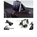 Universal Instrument Panel Car Holder - Black. 