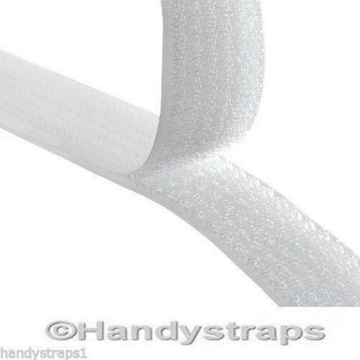 2Meter Pair Hook and Loop fastener Tape No Glue the hooks velcros Sewing-on strips Magic belt sticky tape DIY hook and loop Velcro
