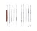 hand tools Stainless Steel Wax Dental lab tools set for labs or painting. 