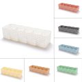 Pack of 3 5 Cells Plastic Storage Box Tie Bra Socks Underwear Drawer Cosmetic Stationery Divider Tidy Organizer. 