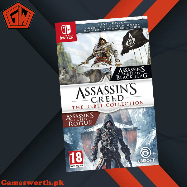 ASSASSIN'S CREED THE REBEL COLLECTION NINTENDO SWITCH GAME