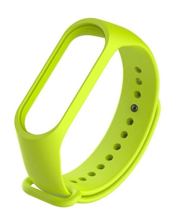 Strap%20For%20Mi%20Band%204%20(Apple%20Green)%20+%20FREE%20Screen%20Protector%20-%20Image%203