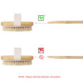 Dry Brushing Brush Set of 2, Dry Skin Exfoliating Brush, Handle Back Scrubber for Shower, Dry Brush for Cellulite. 