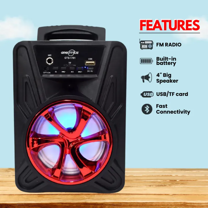 Original%20Portable%20Bluetooth%20Wireless%20Speaker%20With%20FREE%20Microphone%20~%20Rechargeable%20Big%20Sound%20System%20Loud%20Speaker%20with%20Mic%20~%20High%20Stereo%20Bass%20&%20Woofer%20Home%20MP3%20Player%20Mobile%20Speaker%20for%20PC%20Computer%20&%20Laptop%20~%20Support%20USB,%20SD%20Card,%20FM%20Radio%20~%20FunBug%20-%20Image%206