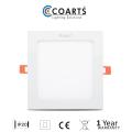 Slim downlight square, High quality downlight, White downlight, LED lights, Indoor lightning, Built-in aluminum downlight,  Non-Dimmable slim downlight square, COARTS, CLS-SQ-RMDL 12W- 3000K. 