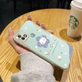 dienya For Infinix Hot 10i Case With Thin New Design Side Edge Square Phone Cases Cartoon Pattern Cute Bear Silicone Casing Full Back Cover Camera Protection Shockproof Softcase. 