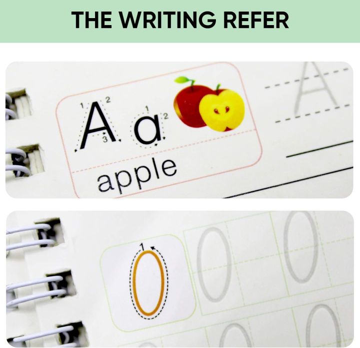 BESTIN%204pc%20Magic%20Book%20For%20Kids,%20Reusable%20Grooved%20Handwriting%20Workbooks,%20Preschool%20Magic%20Grooved%20Practice%20Copybook,%20Writing%20Practice%20For%20Kids,%20Magic%20Book%20For%20Montessori%20Children%20Tracing%20Handwriting,%20First%20Learning%20Books%20for%20Kids,%20-%20Image%202