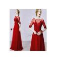 Red Net Dress for Women. 