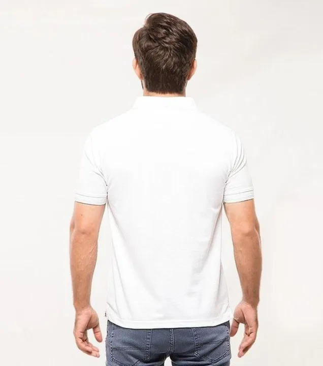White%20Cotton%20Casual%20Polo%20Tshirt%20For%20Men%20-%20Image%204