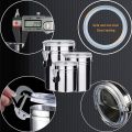 4 Pcs Airtight Stainless Steel Jar Canister Coffee Flour Sugar Tea Container Holder Coffee Milk Powder Fresh Storage Box. 