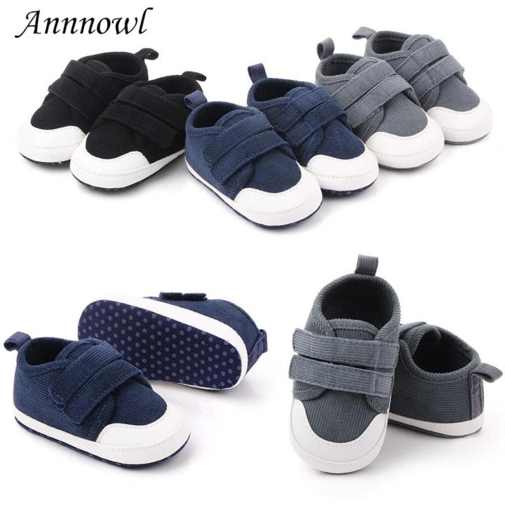 Brand New Baby Boy Shoes Infant Tenis Newborn Footwear Anti-skip Soft Sole Sneakers First Walkers Step Toddler Christening Gift
