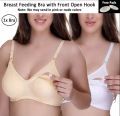 Skin Maternity Bra 100% Cotton/ Stage Wireless Nursing Bra Front Opening Buckle Full Cup Breast Feeding Bra/Best Selling Bra/Best Product. 