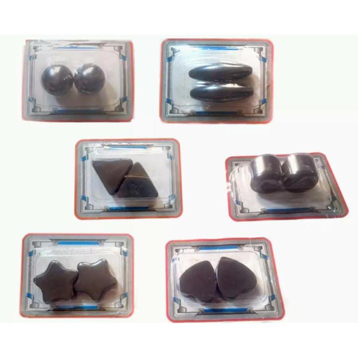 06 Pairs Buzzing Magnets Mini Size (Random Shapes)