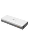 Solo 5 Power Bank - 10000 mAH - White. 