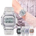 F91W Steel Strap Men Watch Vintage LED Digital Sports Watches For Women Electronic Wrist Band Clock Ladies Valentine's Day Gift. 