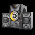 Audionic Vision 15 Plus - 2.1 Channel Hi-Fi Speakers,360 lights , LED display. 