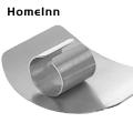 Anti-cut Finger Protector Stainless Steel Finger Guard Safe Vegetable Cutter Hand Guard Tool for Kitchen Cut Finger Protector Gadget Easy Vegetable Cutter Tool. 