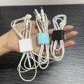 （New）[Featured] 1 Pc New Multi-purpoe imple Dek Data Cable Organizer / Mini UB Charging Cable Management Winder Clip / uitable for Home, Office, Car Cable Line Organize. 