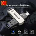 b code is suitable for smart GB c type GB 128ive 64USB3.2 flash drive metal Kodak K273 USB PendrGB 256 OTG 256GB Luneng mobile phone key cle us. 