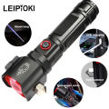 Super Bright Multifunctional Torch Ligh Super Bright Multifunctional Torch Light is the perfect tool for any outdoor enthusiast. With its powerful all-in-one design, this emergency flashlight features a steel hammer, safety cutter, and hammer zoom. 