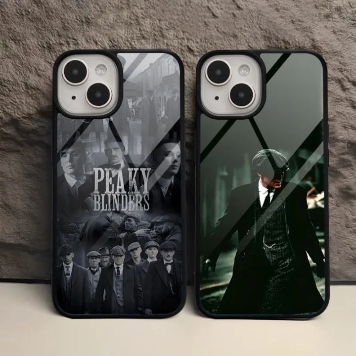 Peaky Blinders Men Tv Phone Case For Iphone 15 Pro Max 14 12 11 13 Mini 6 8 7 Plus X Xs XR PC+TPU Design Back Cover