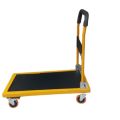 Loading trolley Foldable Platform Trolley Metal Cart Trolley for commercial, residential and industrial use 4 inch heavy duty wheel. 