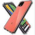 Google Pixel 4 Cover ShockProof Transparent Soft Bumper Crystal Clear Ultra-Thin Case. 