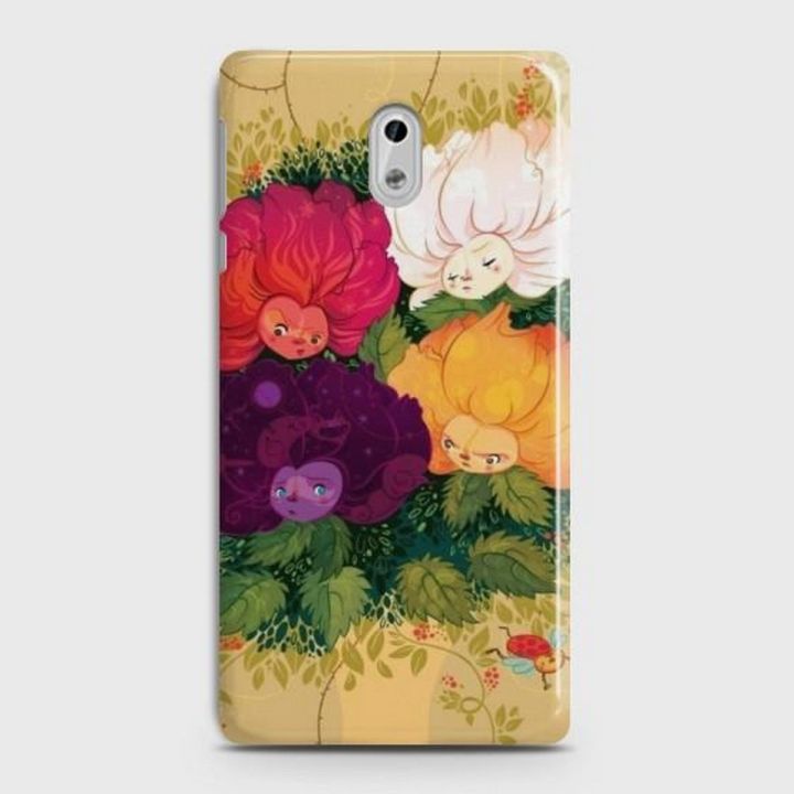 Nokia 3 Cover - SkinLee HQ Hard Case - Sparkel Flower Eye Candy - SKINLEE-402-1-196-127